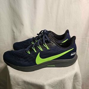 Nike Running Zoom Seahawks Sneakers Sz 12 Football